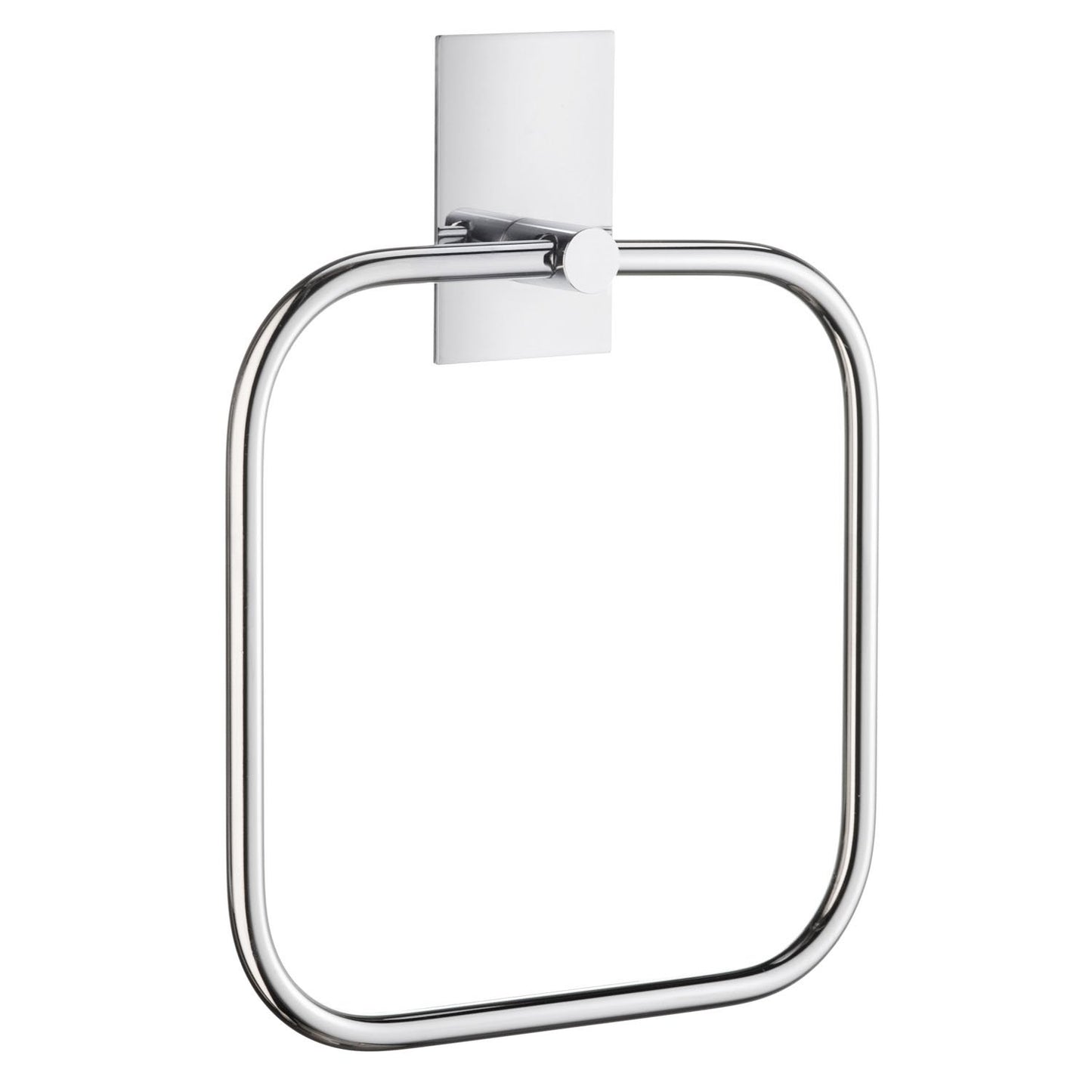 Towel ring, self-adhesive