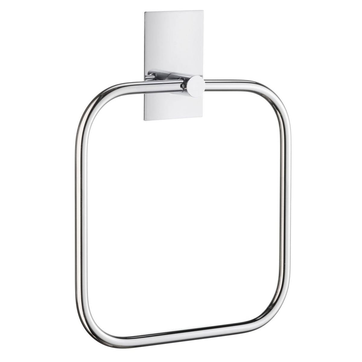 Towel ring, self-adhesive