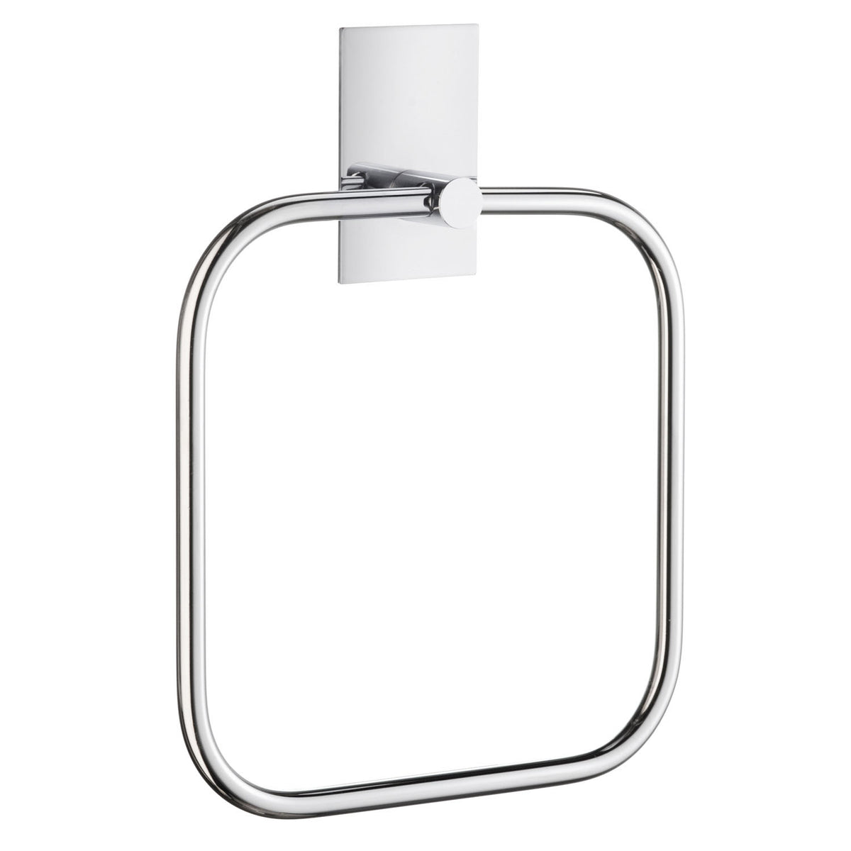 Handduksring självhäftande, krom