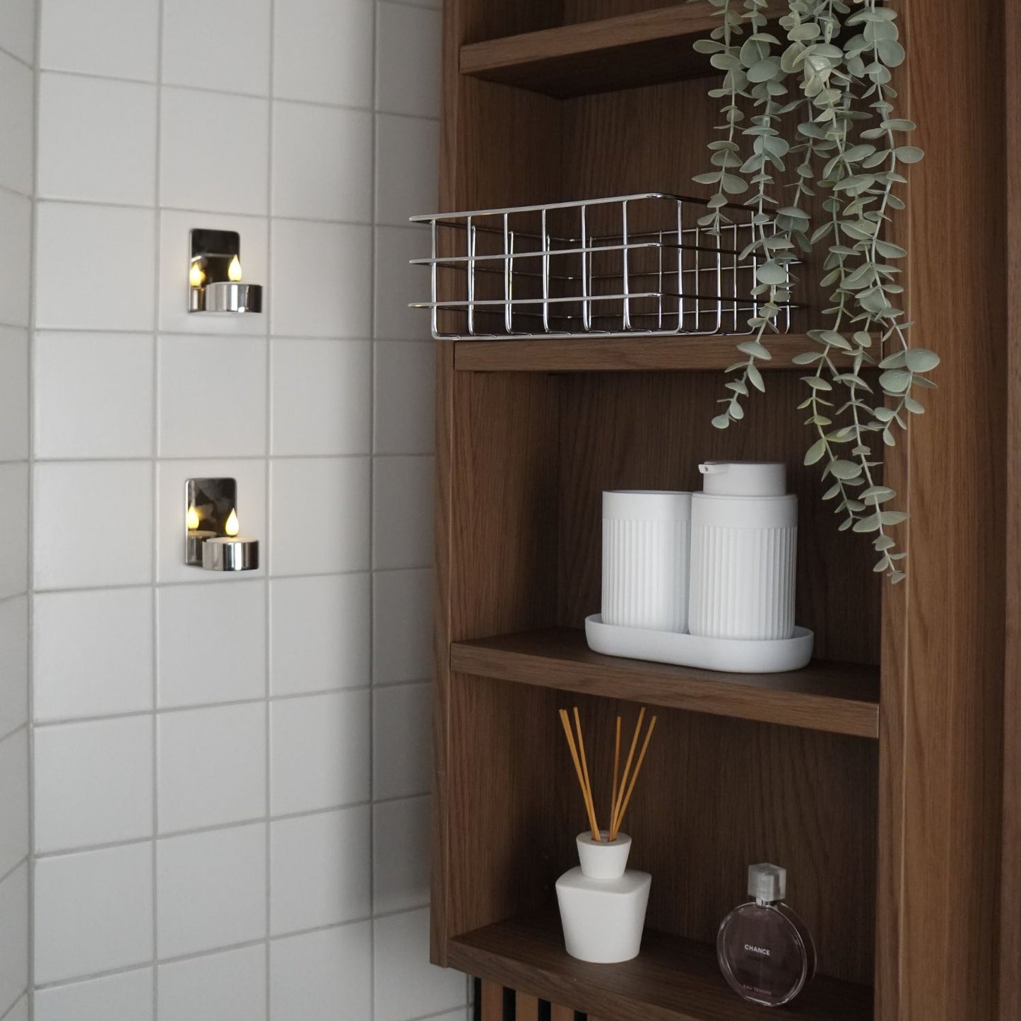 Tea Light Holder, Self-adhesive