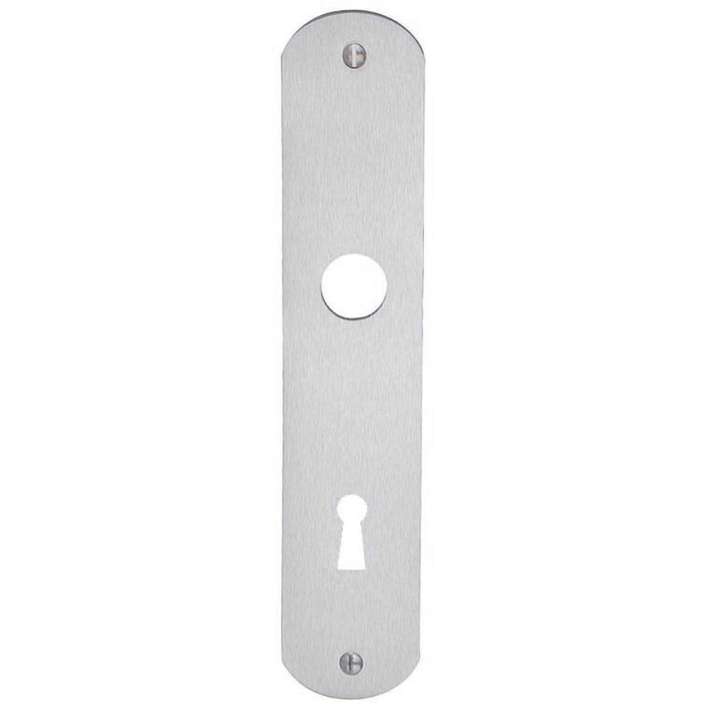 Long escutcheon with keyhole
