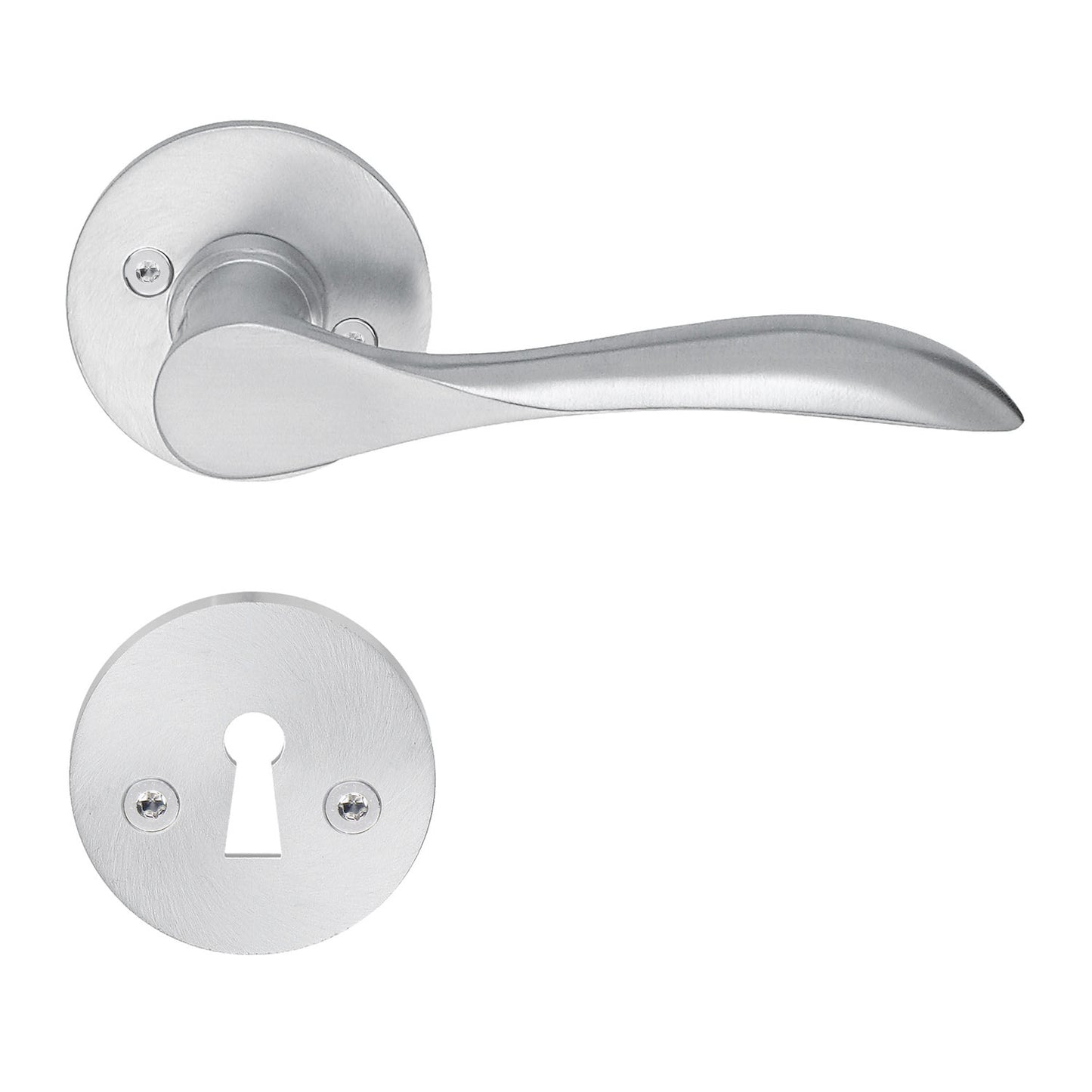 INNERDÖRRTRYCKE BORSTAD KROM