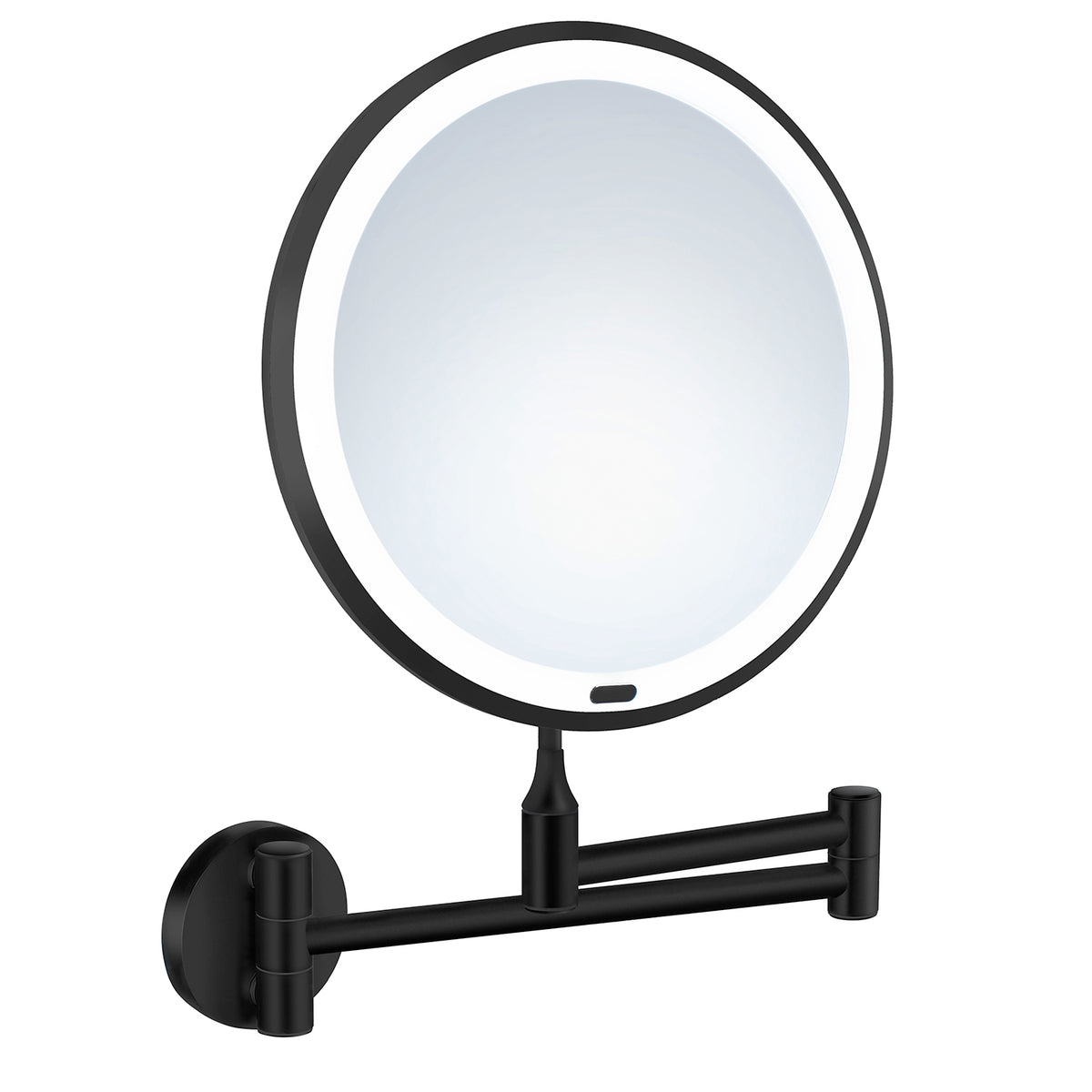 Make-up spiegel LED, zwart
