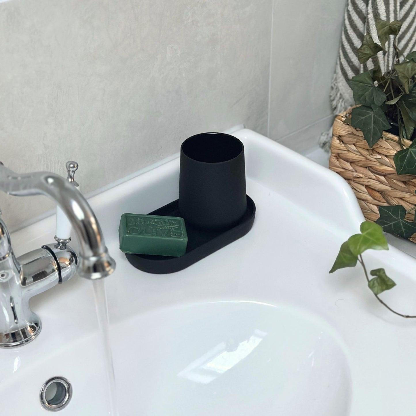 BB TANDBORSTGLAS SVART