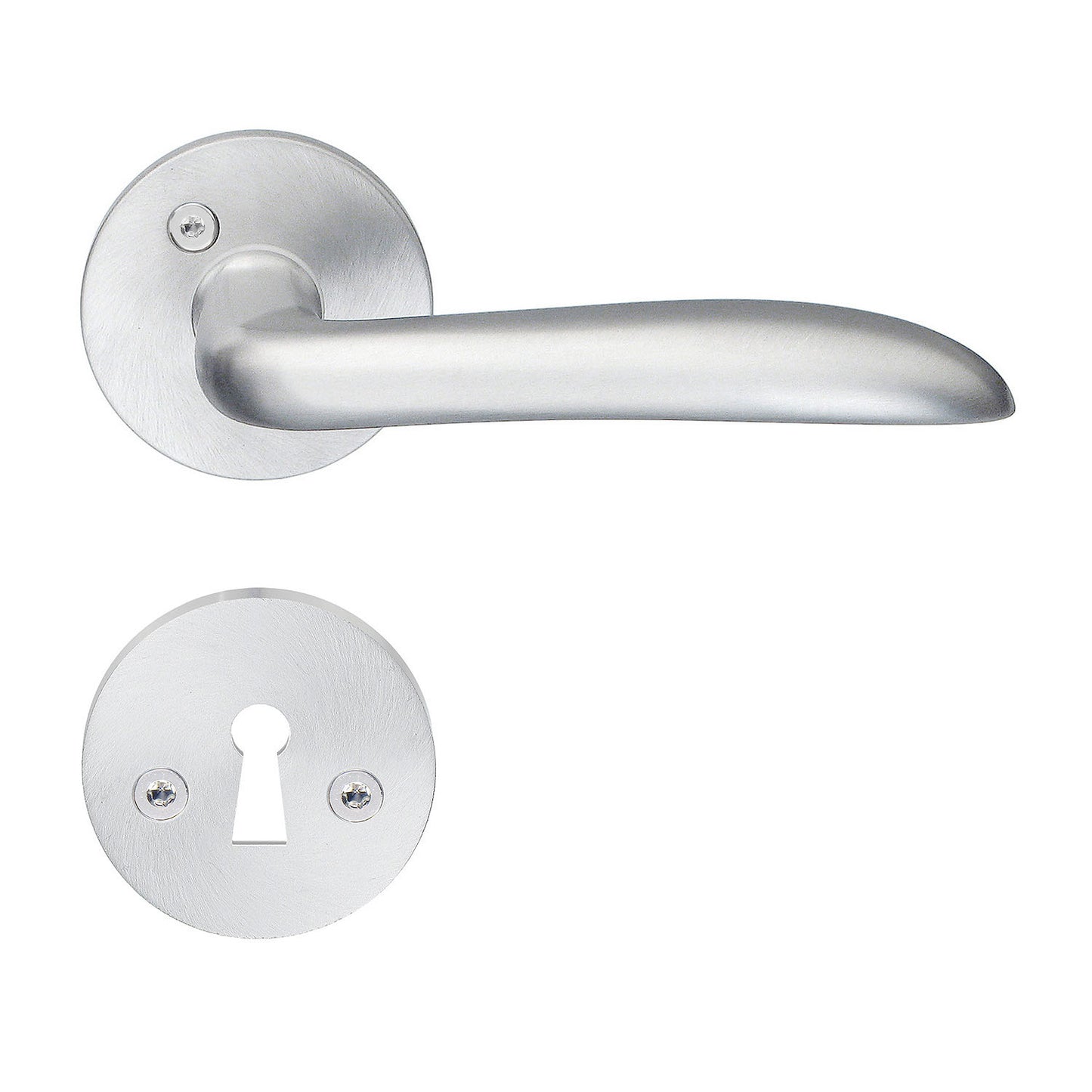 INNERDÖRRTRYCKE BORSTAD KROM