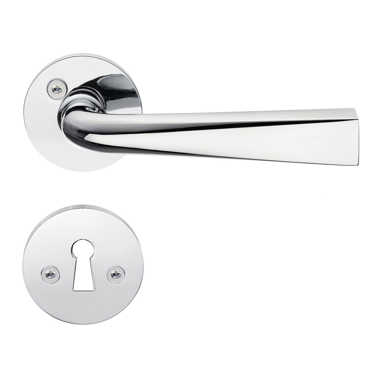 INNERDÖRRTRYCKE KROM