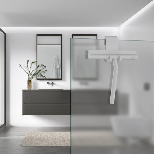 Duschskrapa med hållare