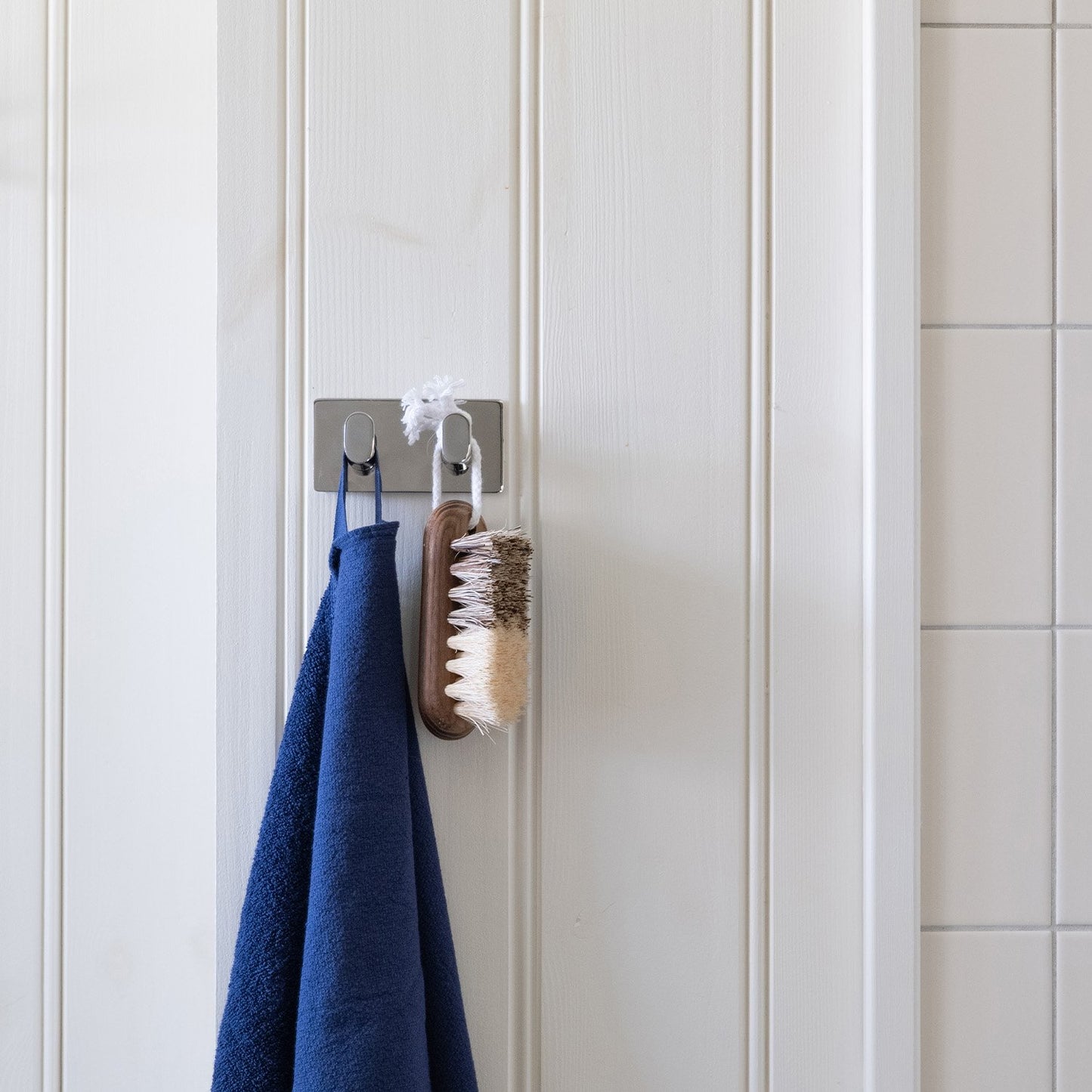 Double Towel hook, Self-adhesive