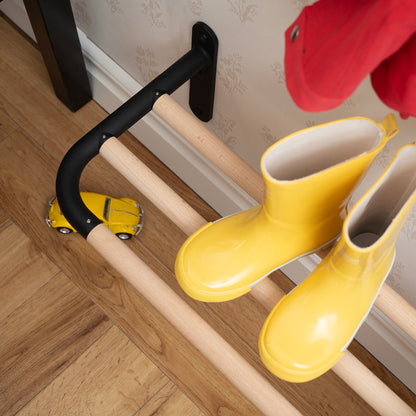 Shoe/Hat Rack with 4 hooks