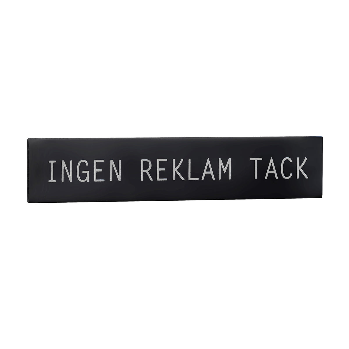 Self-adhesive sign