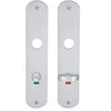 Long escutcheon with thumbturn