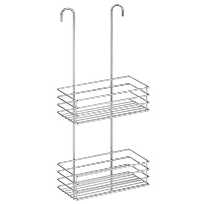 2-Tier Shower Caddy for Shower Faucet, Chrome