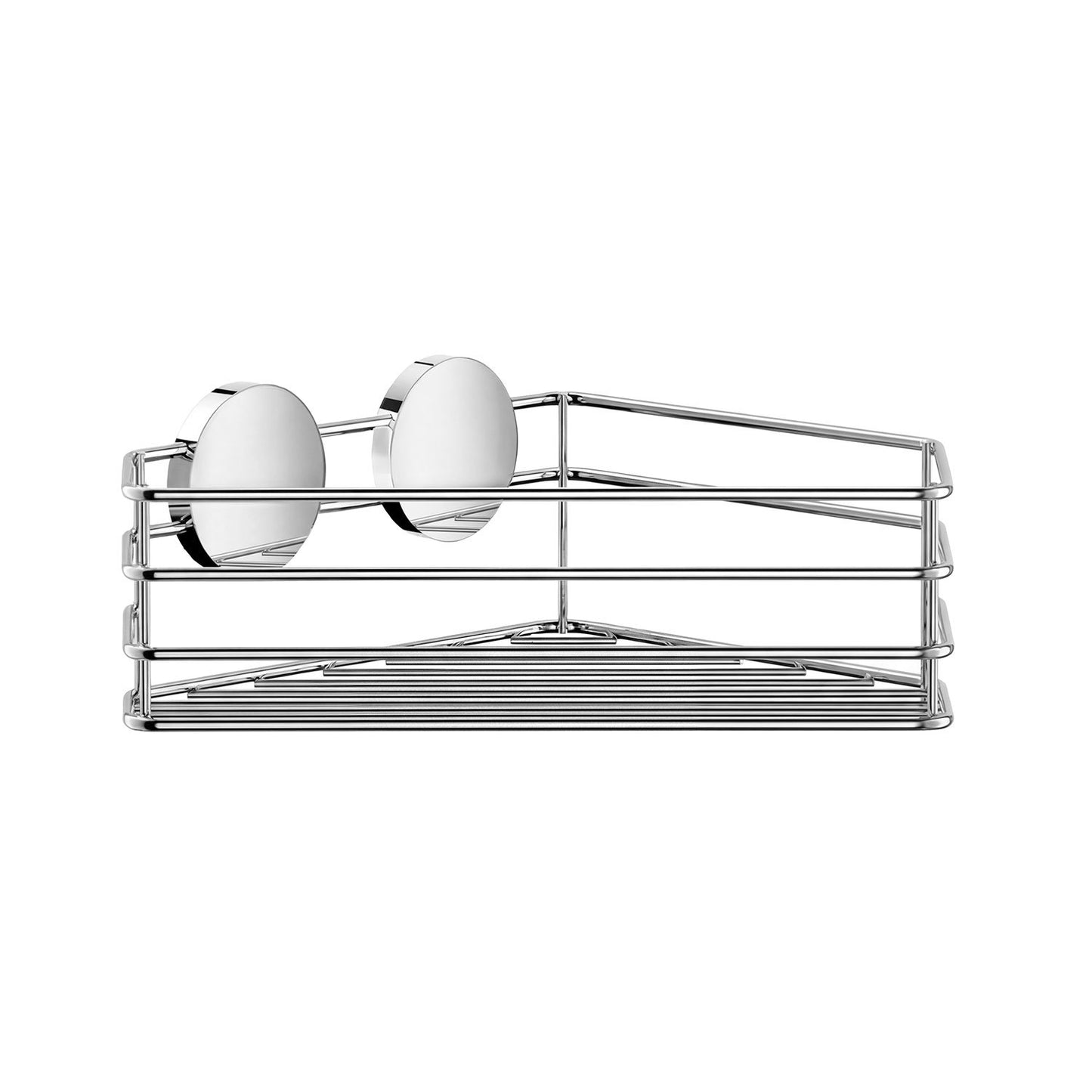 Single Corner Shower Basket, Self-adhesive