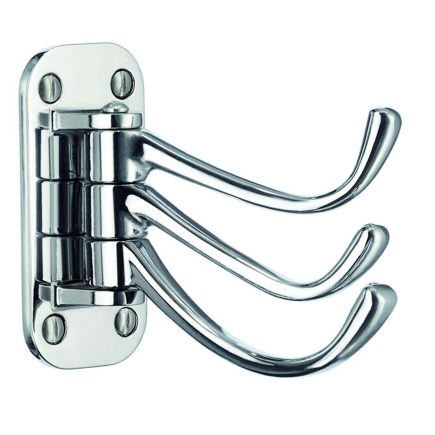 3-Fach Haken, schwenkbar