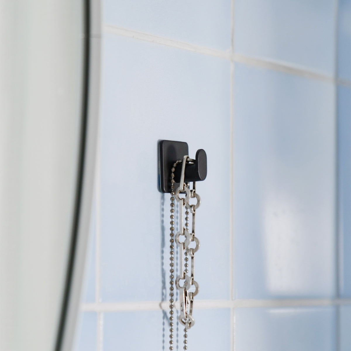 Self-Adhesive Mini Hook, Black