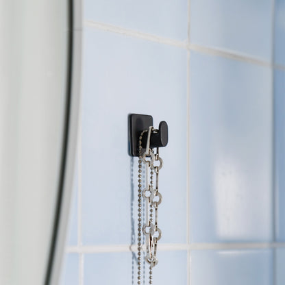 Self-Adhesive Mini Hook, Black