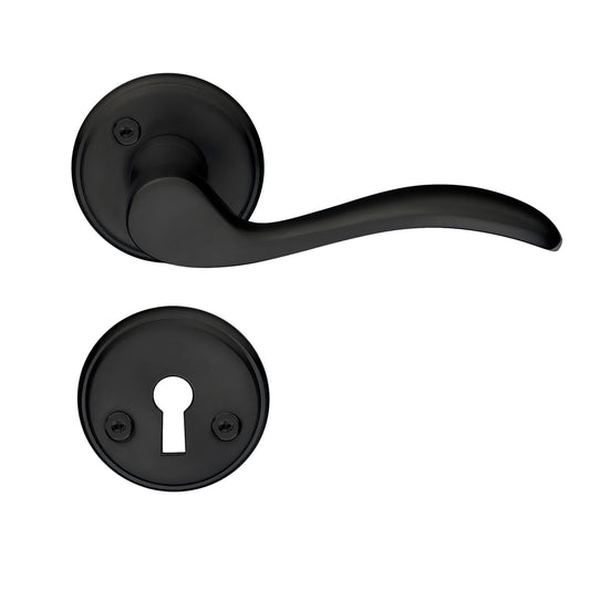 INNERDÖRRTRYCKE MATT SVART