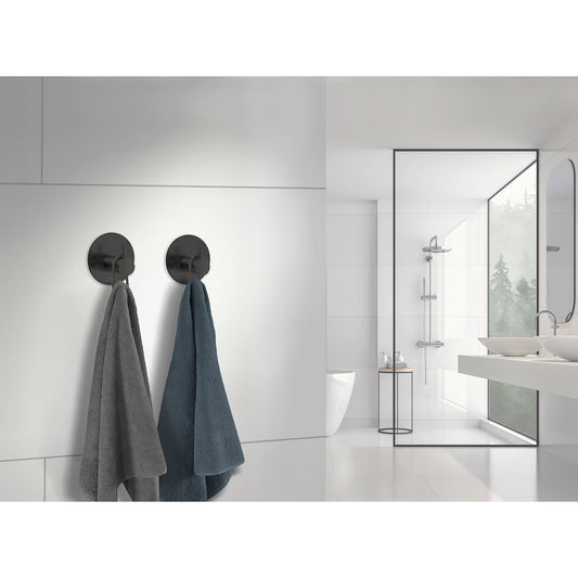 ENKELKROK SJÄLVHÄFTANDE SVART