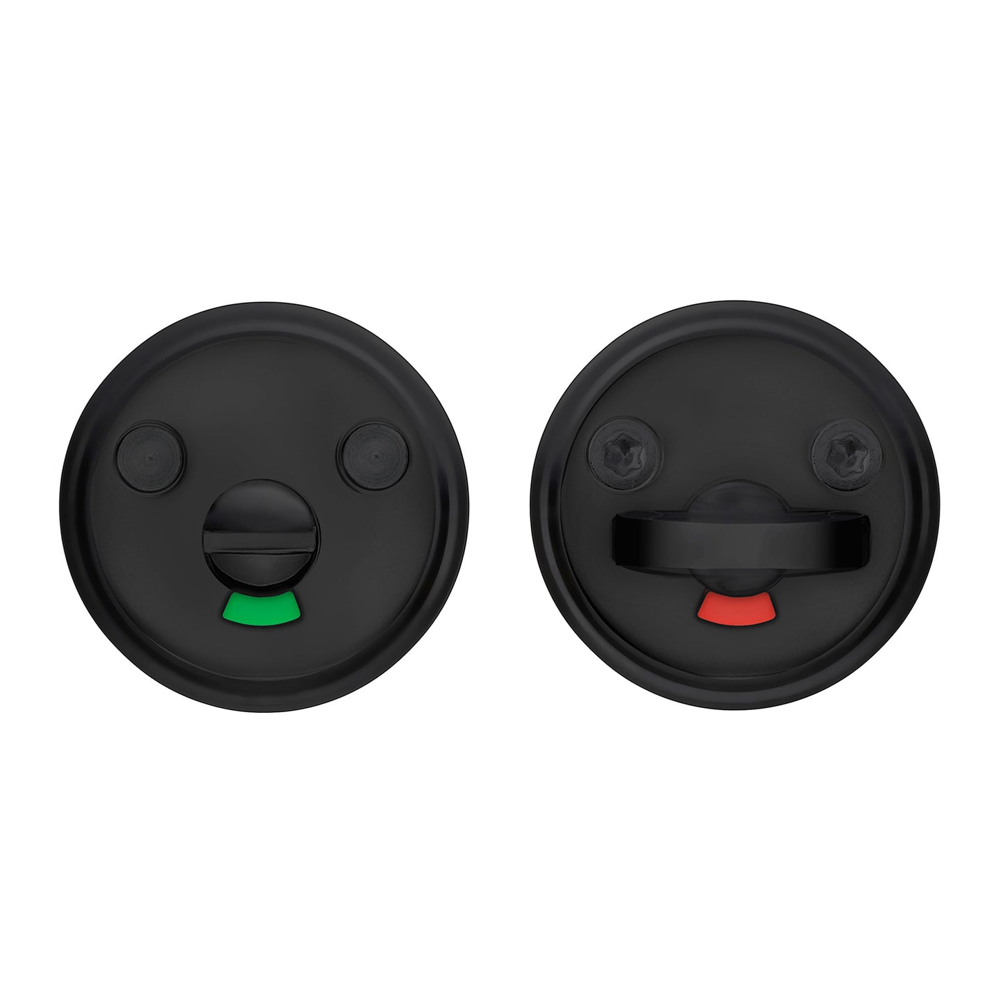 WC-BESLAG MATT SVART