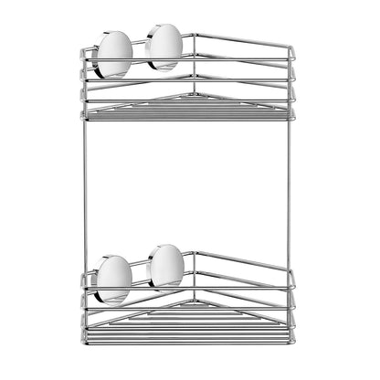 Double Corner Shower Basket, Self-adhesive