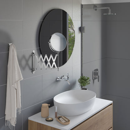 Make-up Mirror with retractable arm