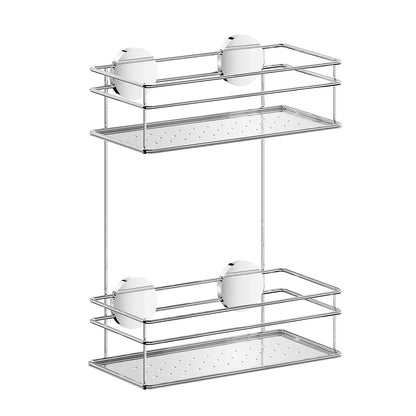 Double Shower Basket, Self-adhesive