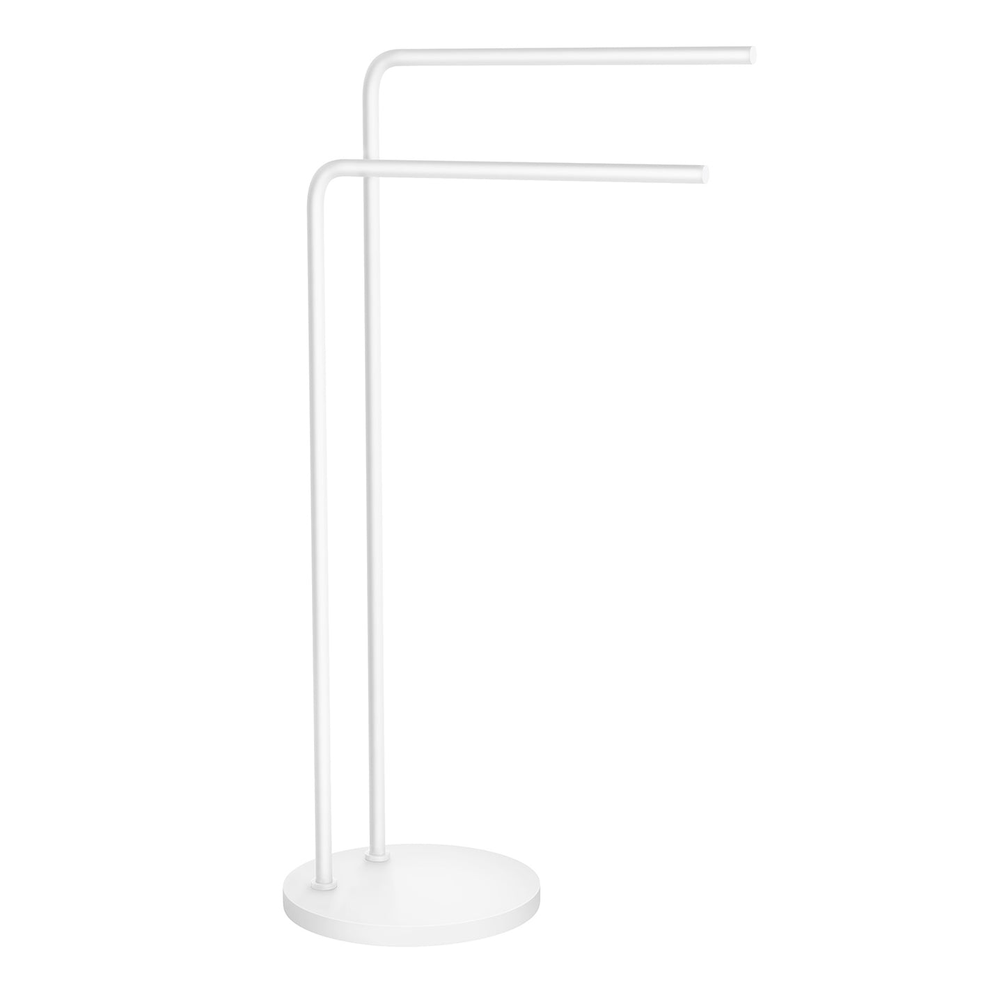 2-ARMAD HANDDUKSSTÅNG VIT