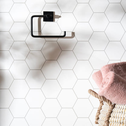 Toilet roll holder, Self-adhesive