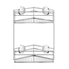 Double Corner Shower Basket