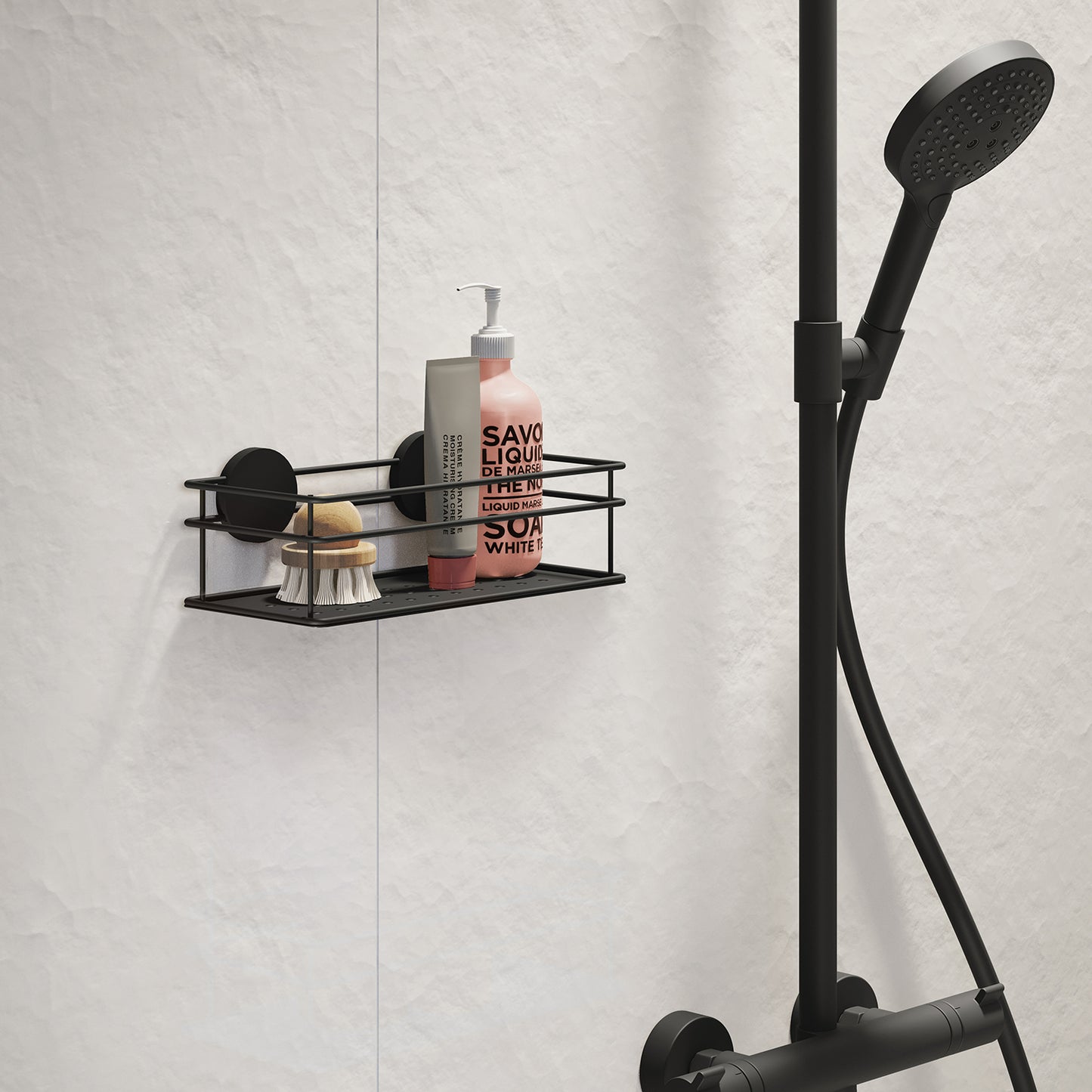 Shower Basket, Self-adhesive