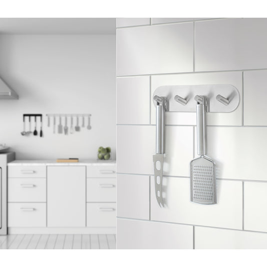 Quadruple Hook, Self-adhesive