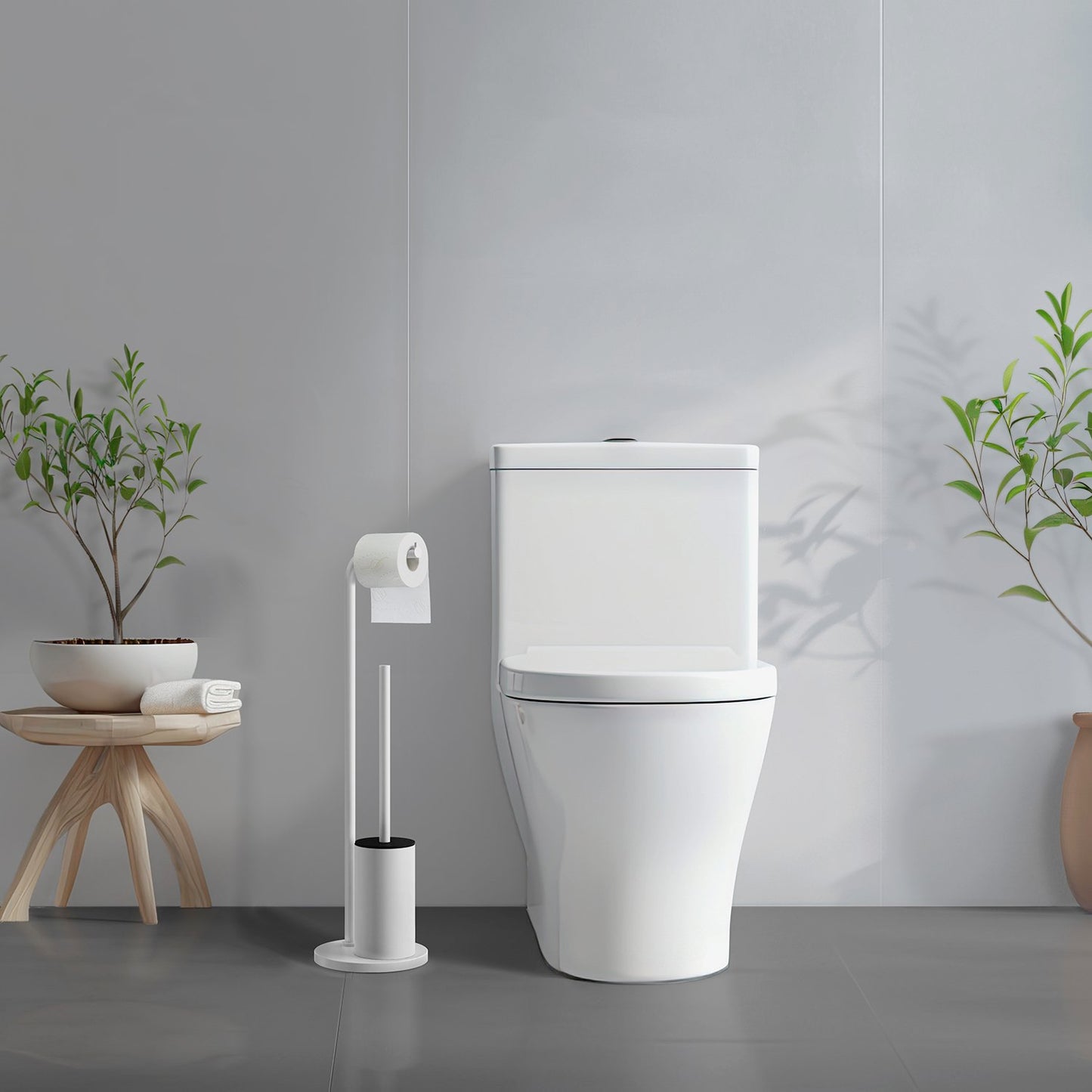 Toilettenpapierhalter/WC-Bürste