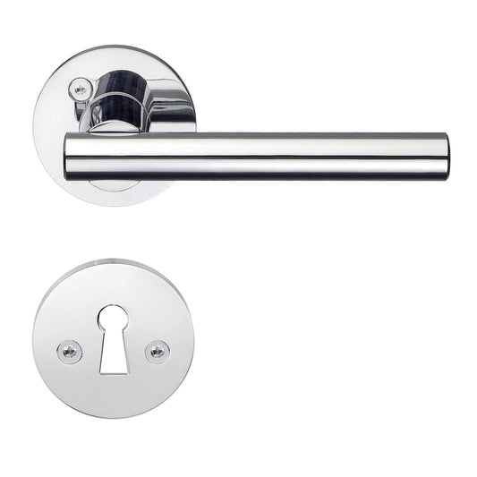 INNERDÖRRTRYCKE POLERAD KROM