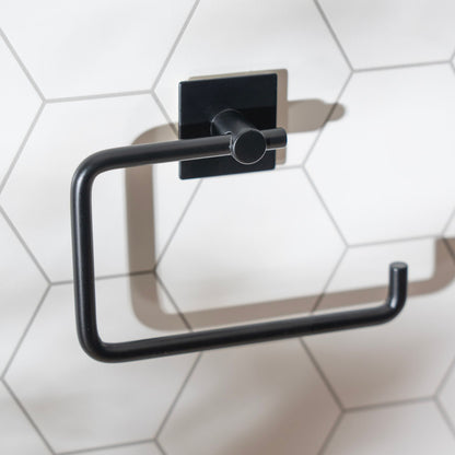 Toilet roll holder, Self-adhesive