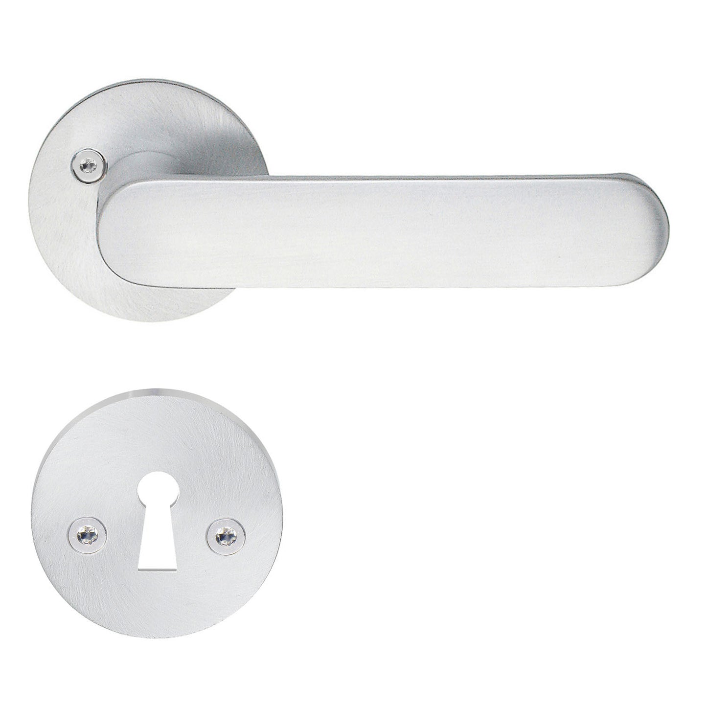 INNERDÖRRTRYCKE BORSTAD KROM