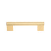 Cabinet Pull 96 mm Center-to-Center, Brushed Brass