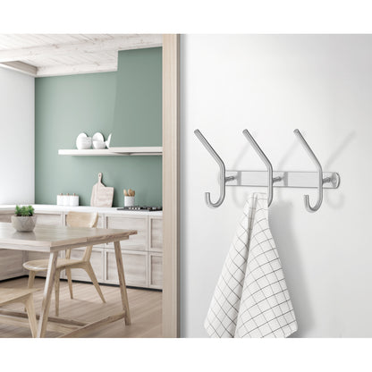 Hat and Coat Rack, 3 Hooks