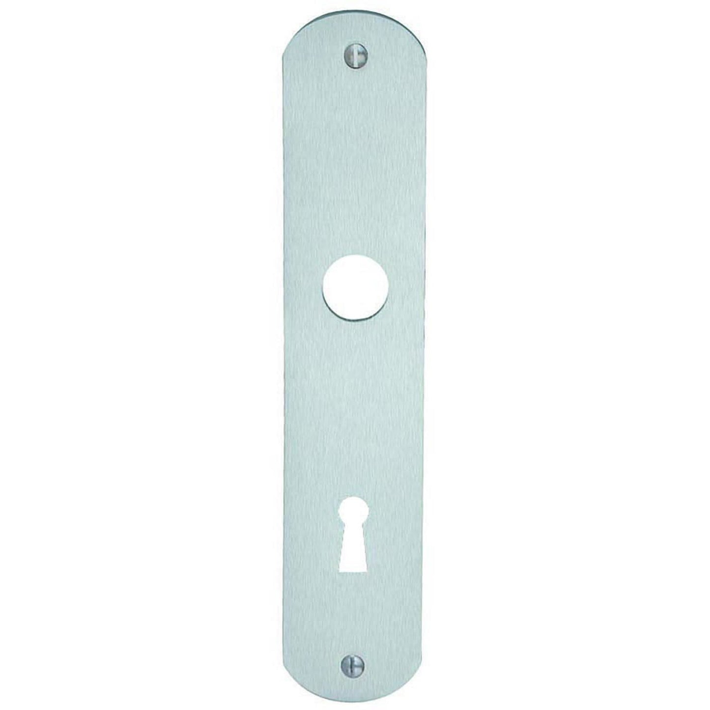 Long escutcheon with keyhole