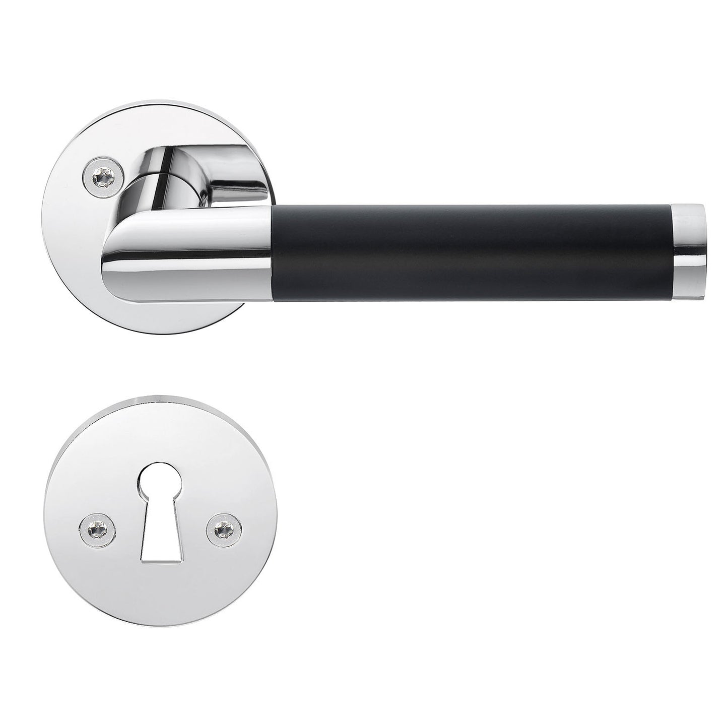 BB INNDERDÖRRTRYCKE KR/SVART