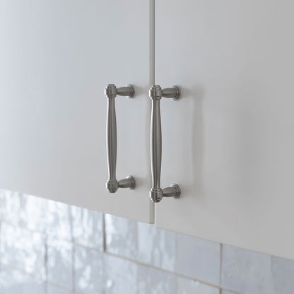 Cabinet Pull 96 mm Center-to-Center, Brushed Nickel