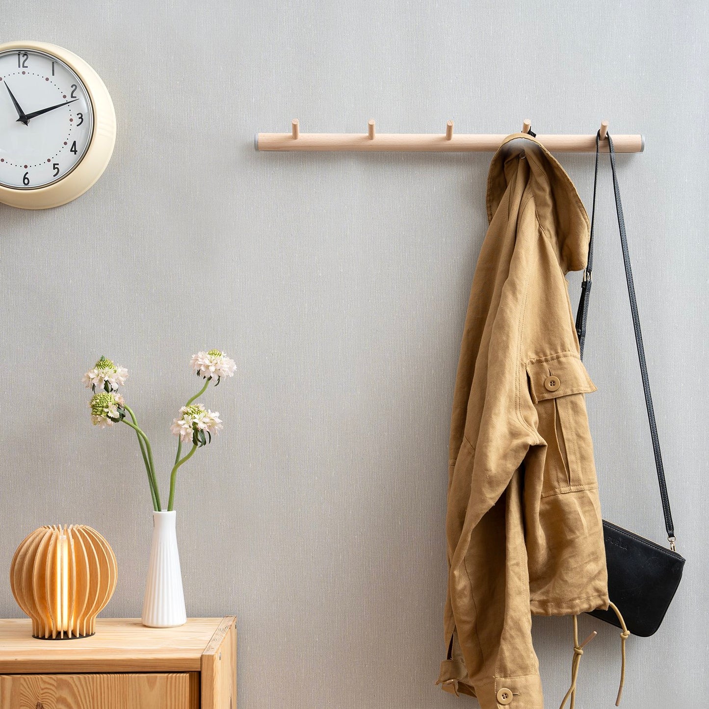 Hook Rack, 5 hooks