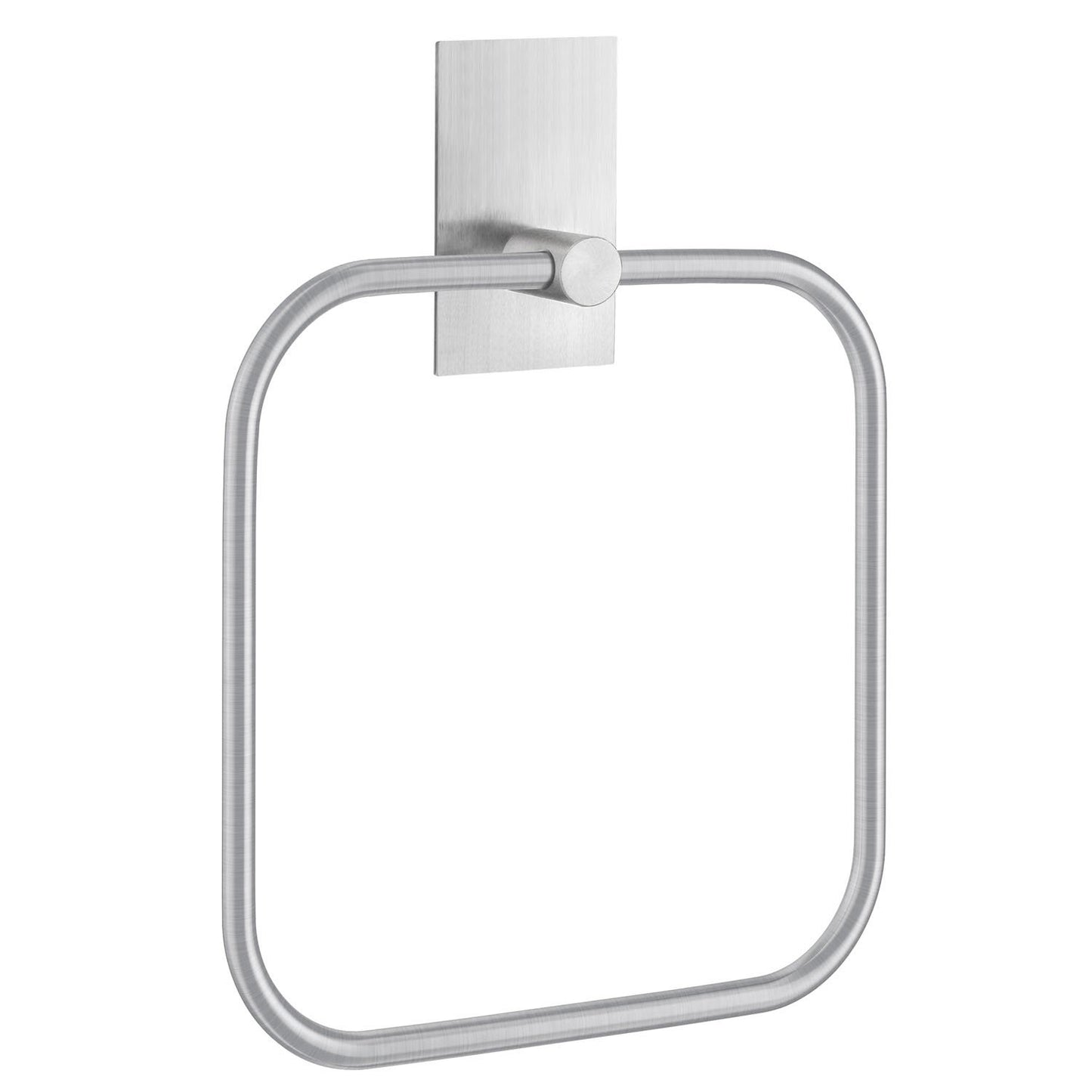 Towel ring, self-adhesive