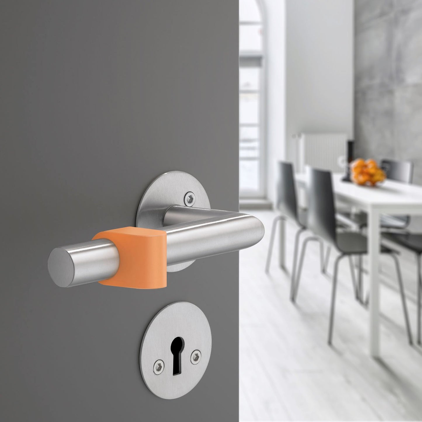 Door stop for handle