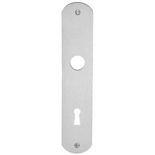 Long escutcheon with keyhole