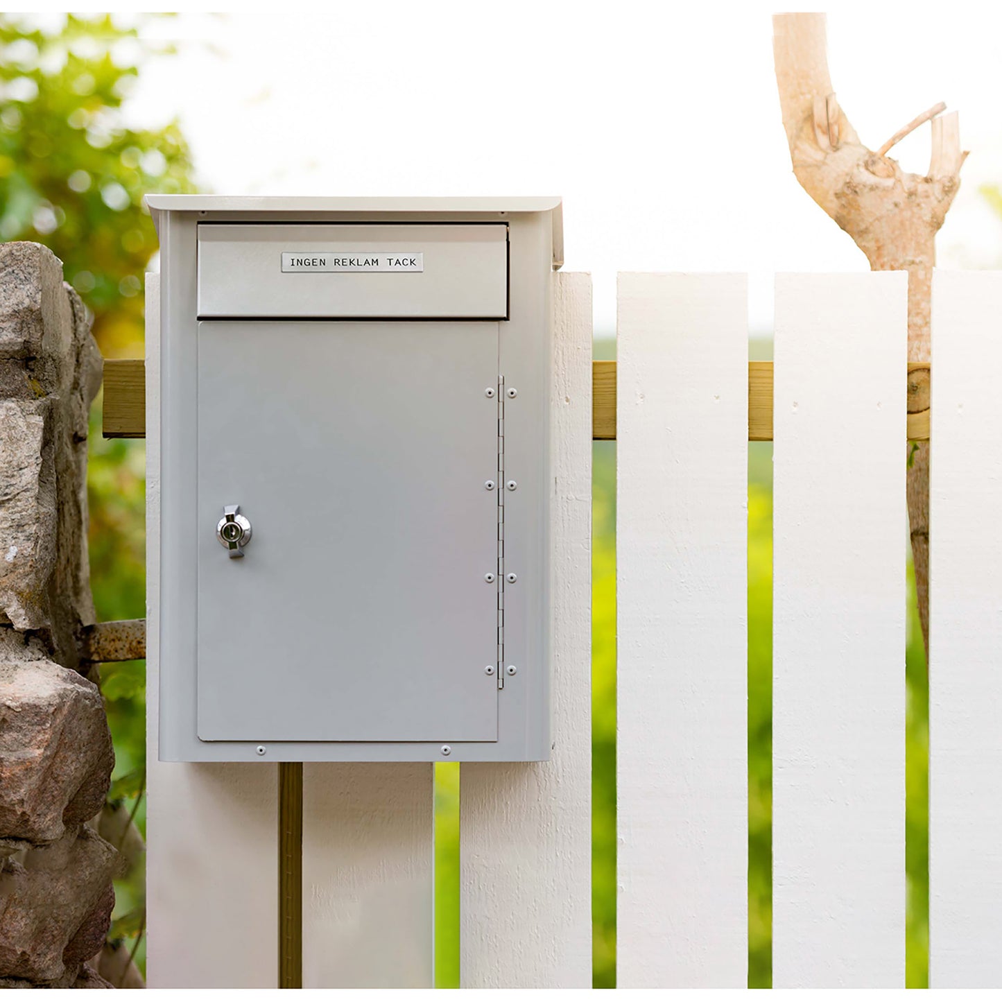 INGEN REKLAM SKYLT MATTBORSTAD