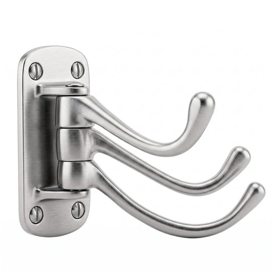 3-Fach Haken, schwenkbar