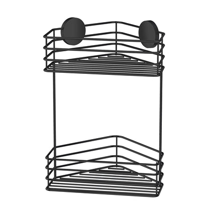 Double Corner Shower Basket, Self-adhesive