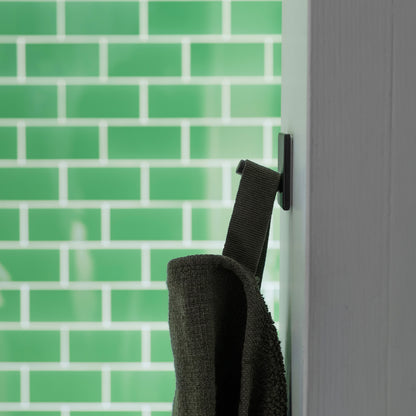 Self-Adhesive Mini Hook, Black