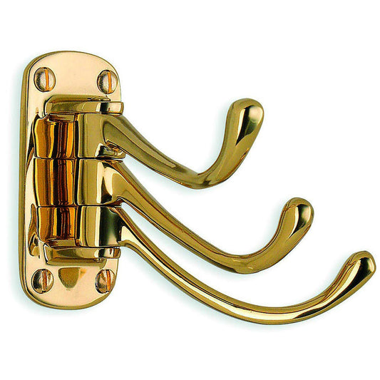 3-Fach Haken, schwenkbar