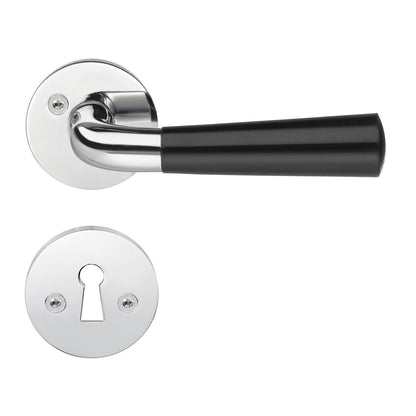 INNERDÖRRTRYCKE POLERAD KROM